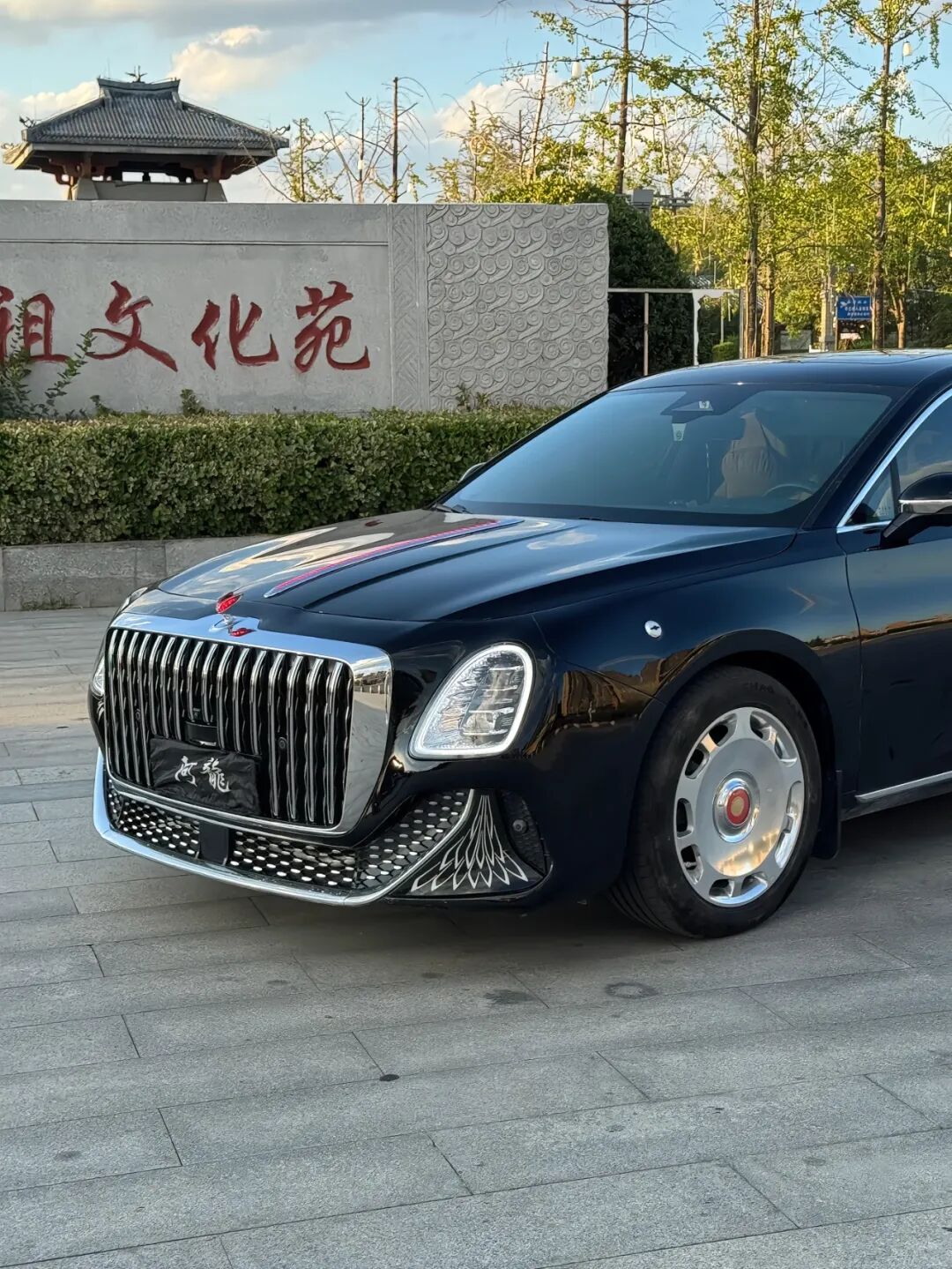 图片[5]-钣金王系列！红旗车型改国雅、奔驰C级改CLS尾灯，网友：硬改？-闲杂